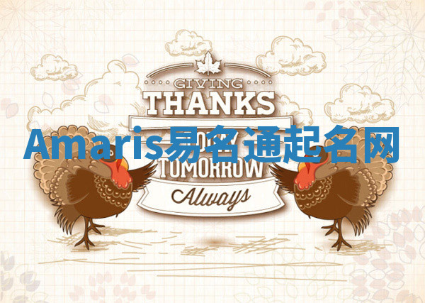 Amaris易名通起名网
