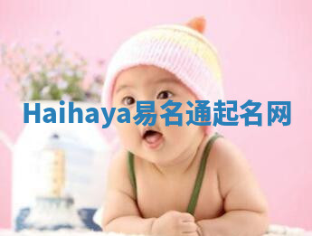 Haihaya易名通起名网 Haihaya易名通起名网