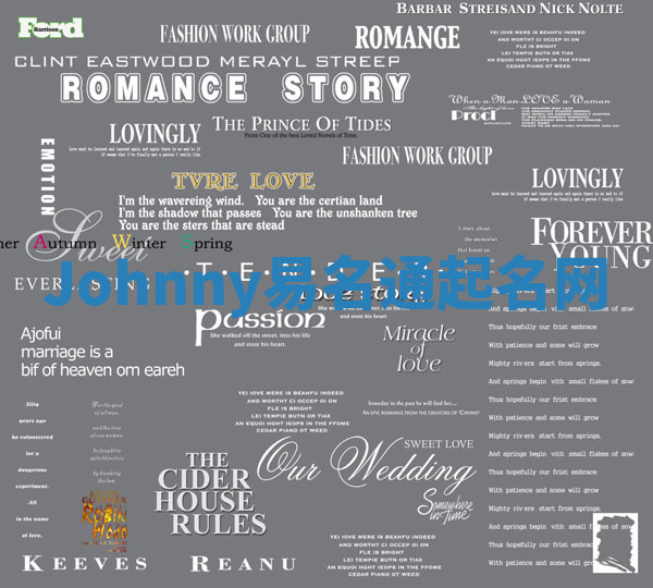 Johnny易名通起名网