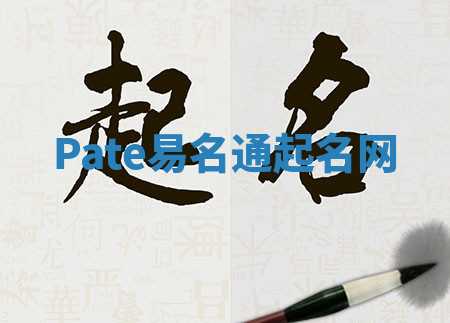Pate易名通起名网 Pate易名通起名网