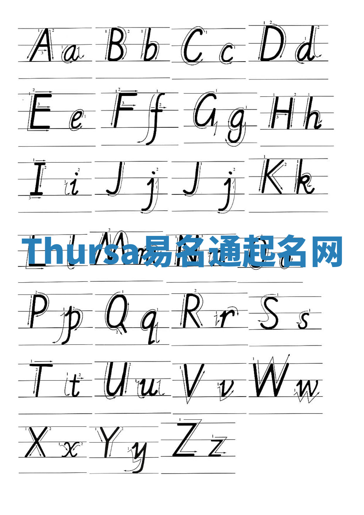 Thursa易名通起名网