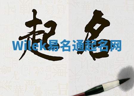 Wilek易名通起名网 Wilek易名通起名网